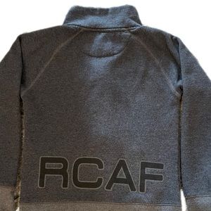 RCAF Zip Front Sweatshirt